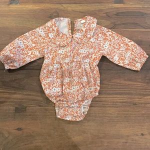 Snap crotch fall top